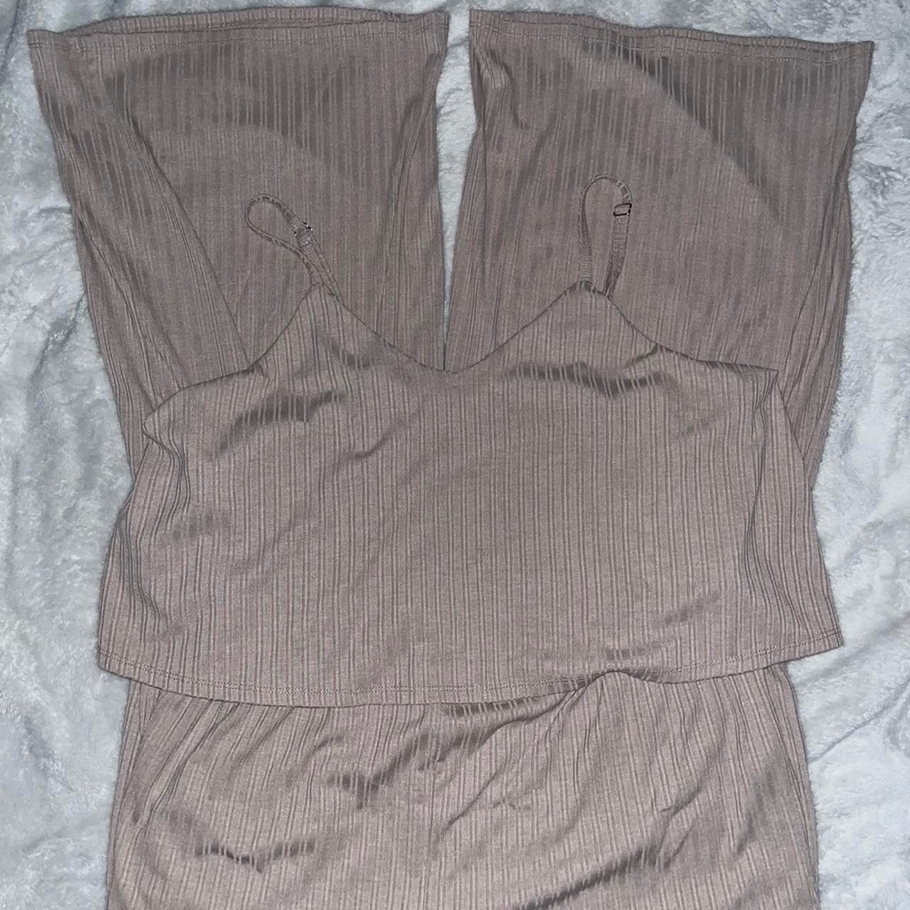 Elegant Tan Women's Pantsuit romper